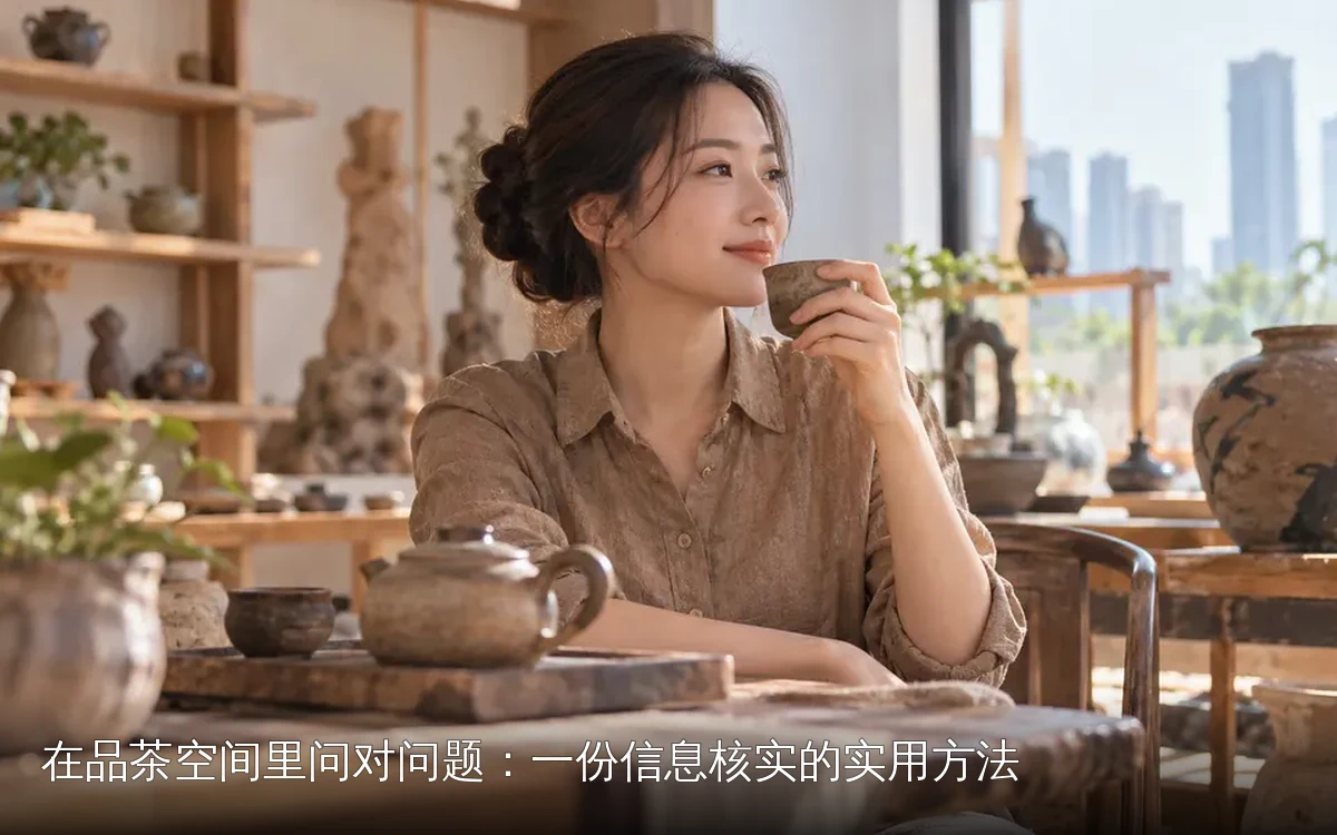 在品茶空间里问对问题：一份信息核实的实用方法